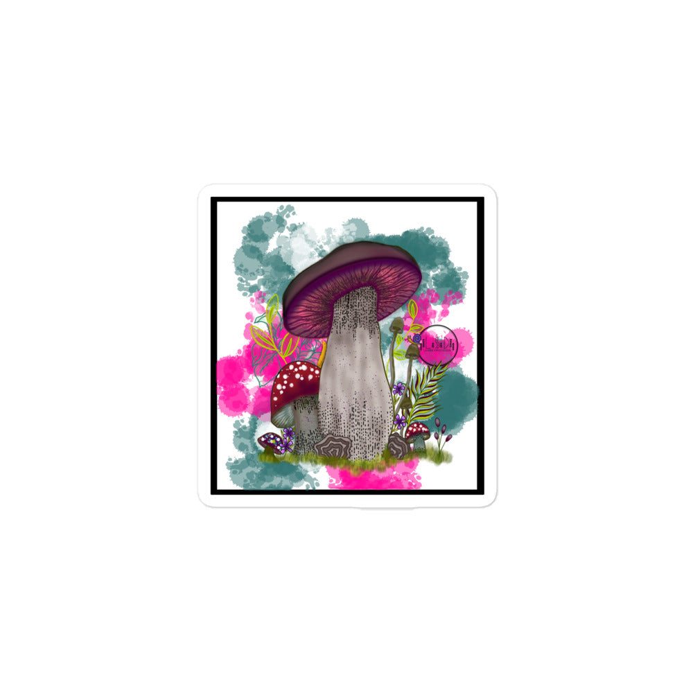 Mushroom Sticker