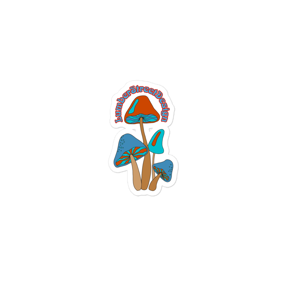 LSD Mushroom Sticker