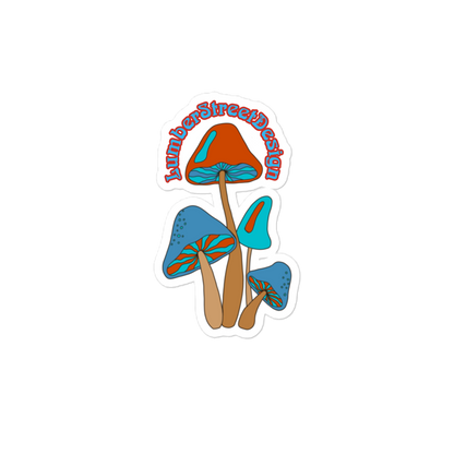LSD Mushroom Sticker
