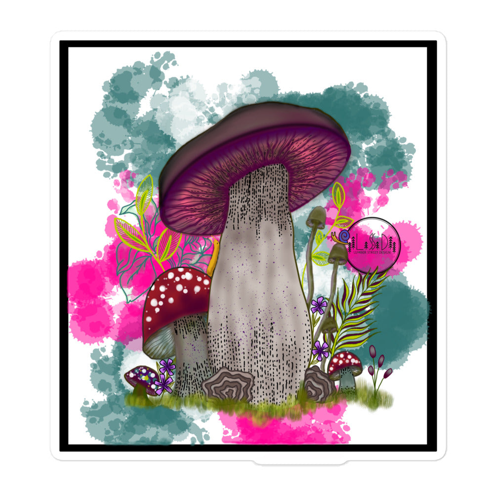 Mushroom Sticker