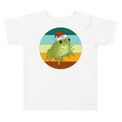 Frog Hoppy Holiday Toddler Short Sleeve Tee