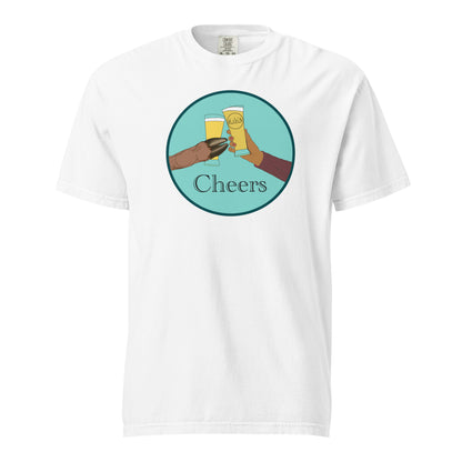 Cheers garment-dyed heavyweight t-shirt