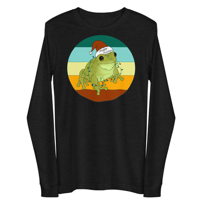 Frog Hoppy Holiday Long Sleeve Tee