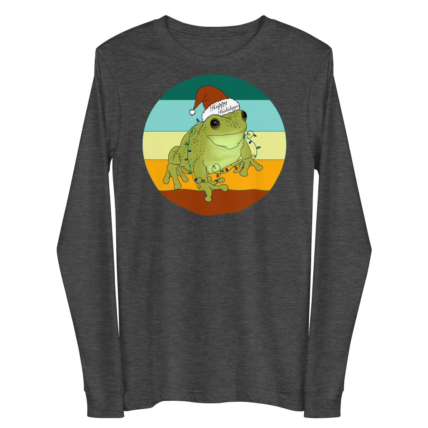 Frog Hoppy Holiday Long Sleeve Tee