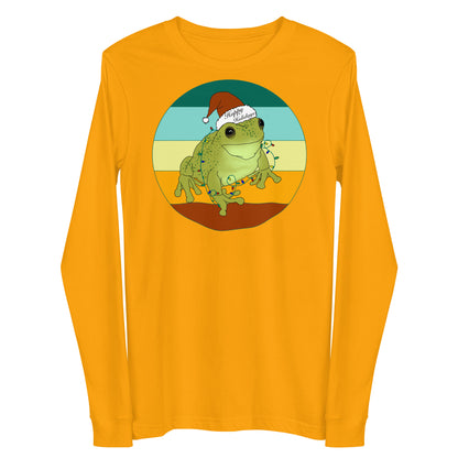 Frog Hoppy Holiday Long Sleeve Tee