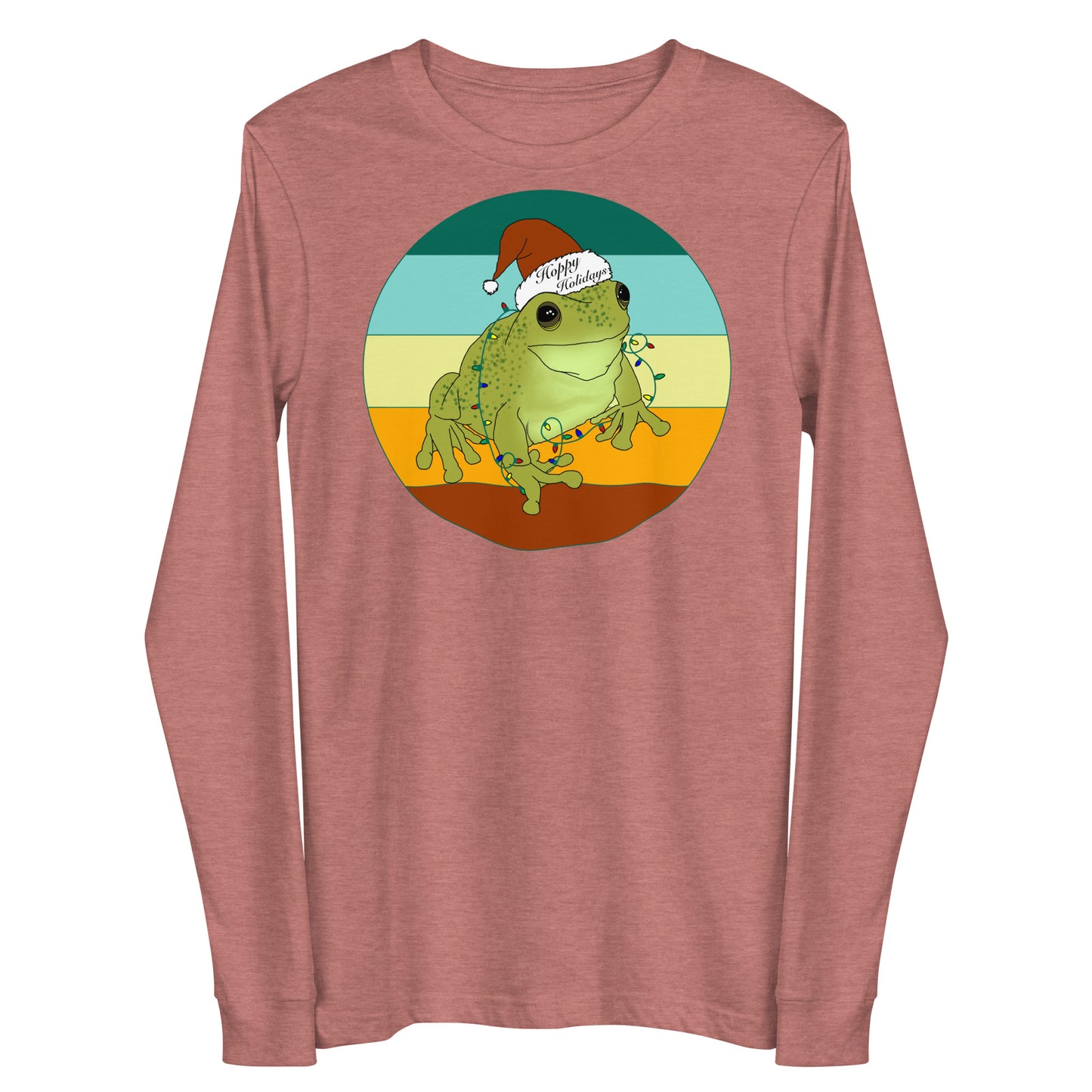 Frog Hoppy Holiday Long Sleeve Tee