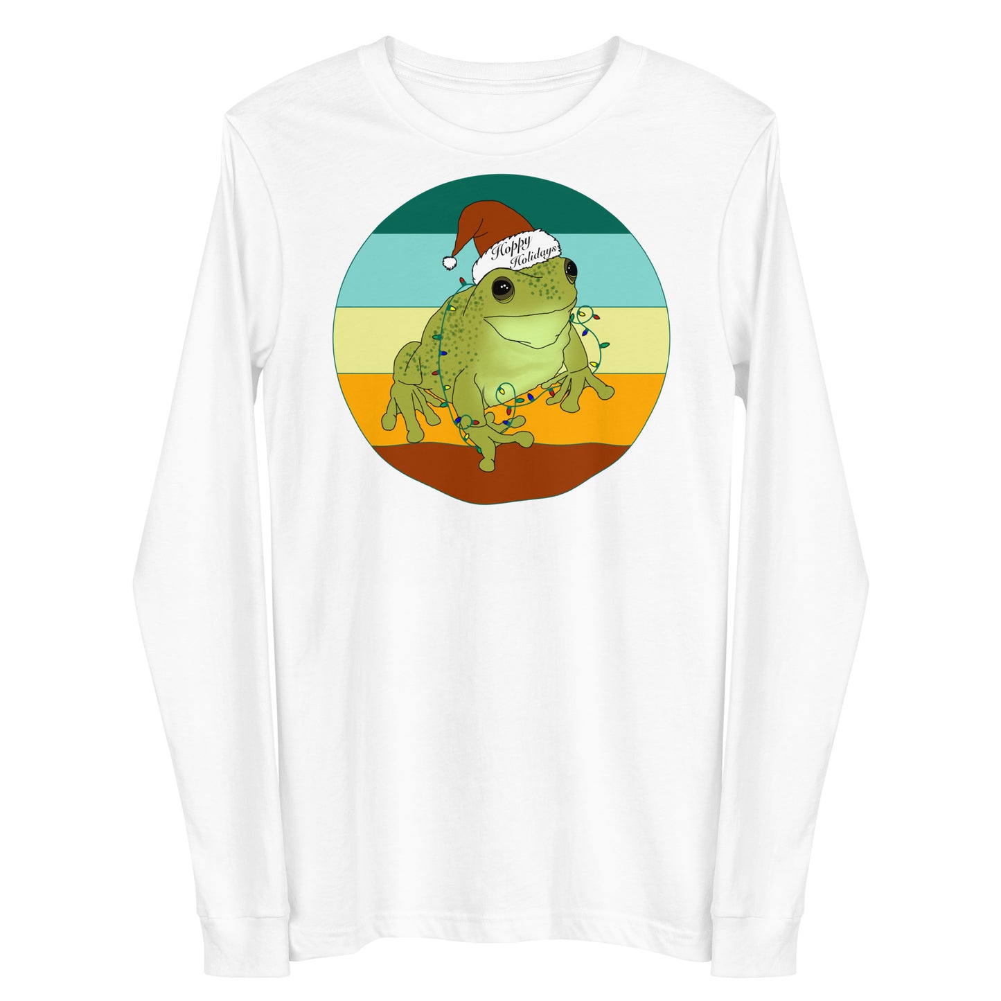 Frog Hoppy Holiday Long Sleeve Tee