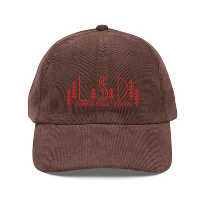 LSD corduroy cap (orange font)