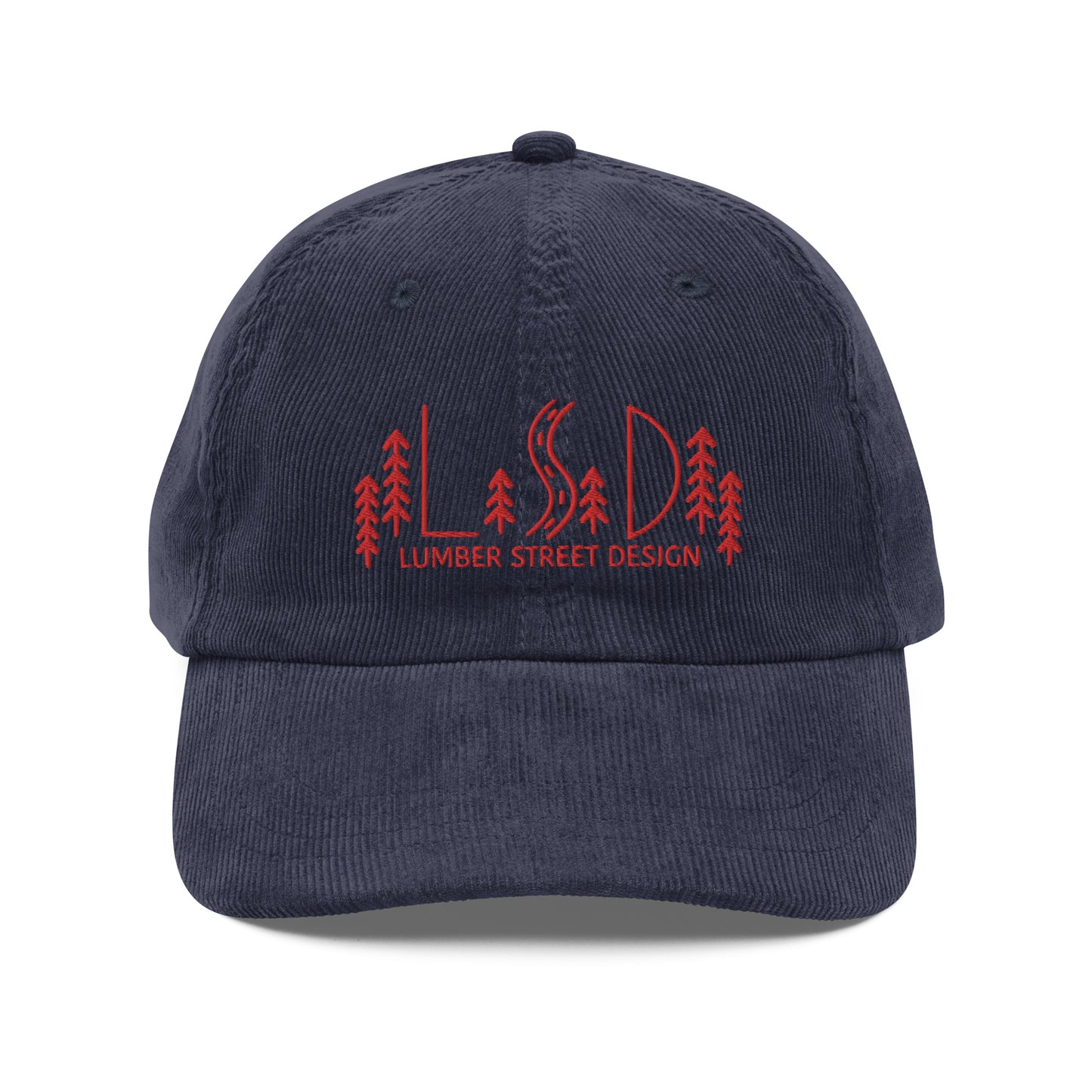 LSD corduroy cap (orange font)