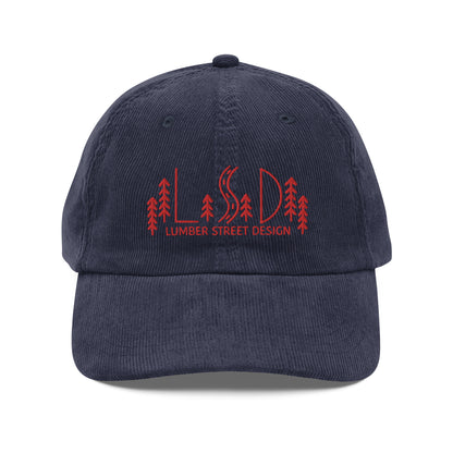 LSD corduroy cap (orange font)