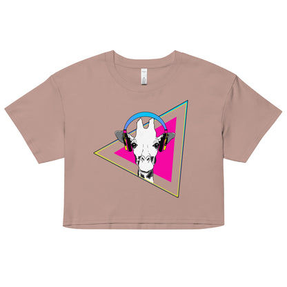 Giraffe crop top