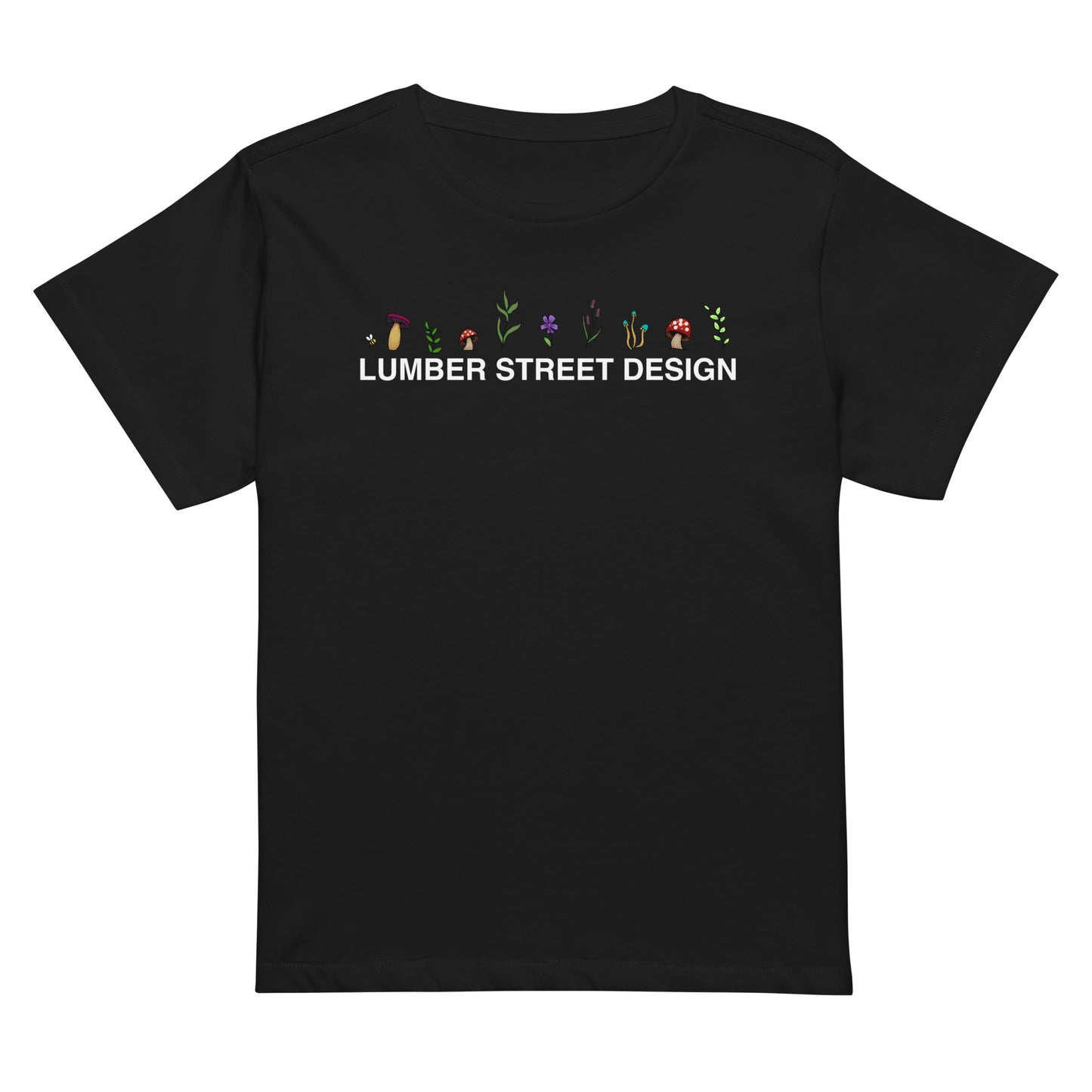 Lumber Street Design high-waisted t-shirt