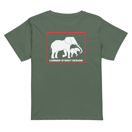 Elephant Pair (High Waisted T-shirt)