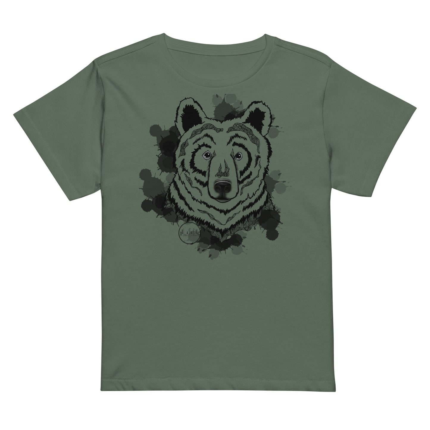 Bear Tee  (high-waisted t-shirt)